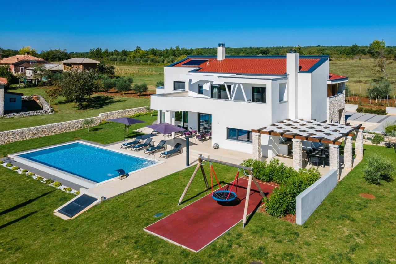 Villa Eleonora, Luxury Villa In Visnjan, Zuzici, Near Porec Exterior foto