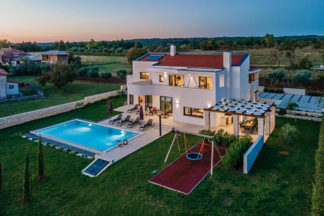 Villa Eleonora, Luxury Villa In Visnjan, Zuzici, Near Porec Exterior foto
